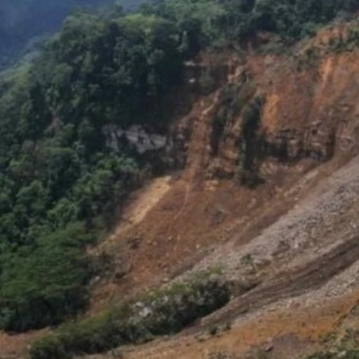 Fuerte deslizamiento de tierra provoca derrumbes en Táchira