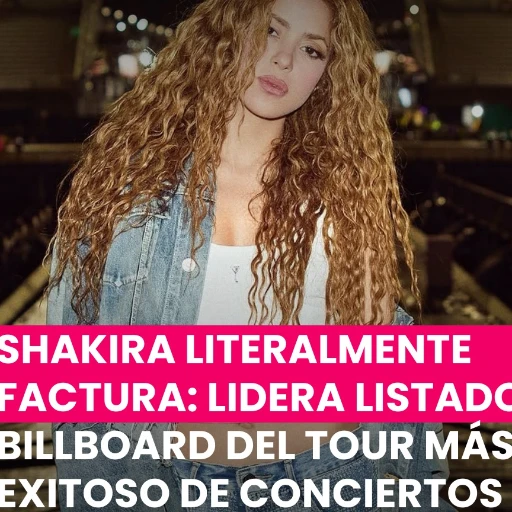 @shakira sigue consolidándose como una de las figuras más importantes de la industria musical
