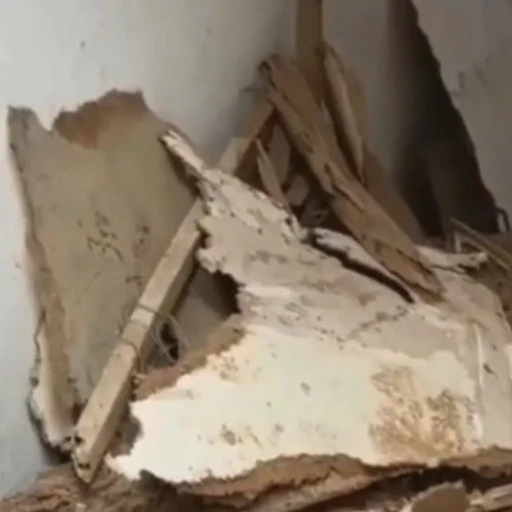 Lluvias provocaron un colapso parcial de una vivienda en Caracas