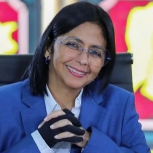 La presidenta encargada de Venezuela, Delcy Rodríguez